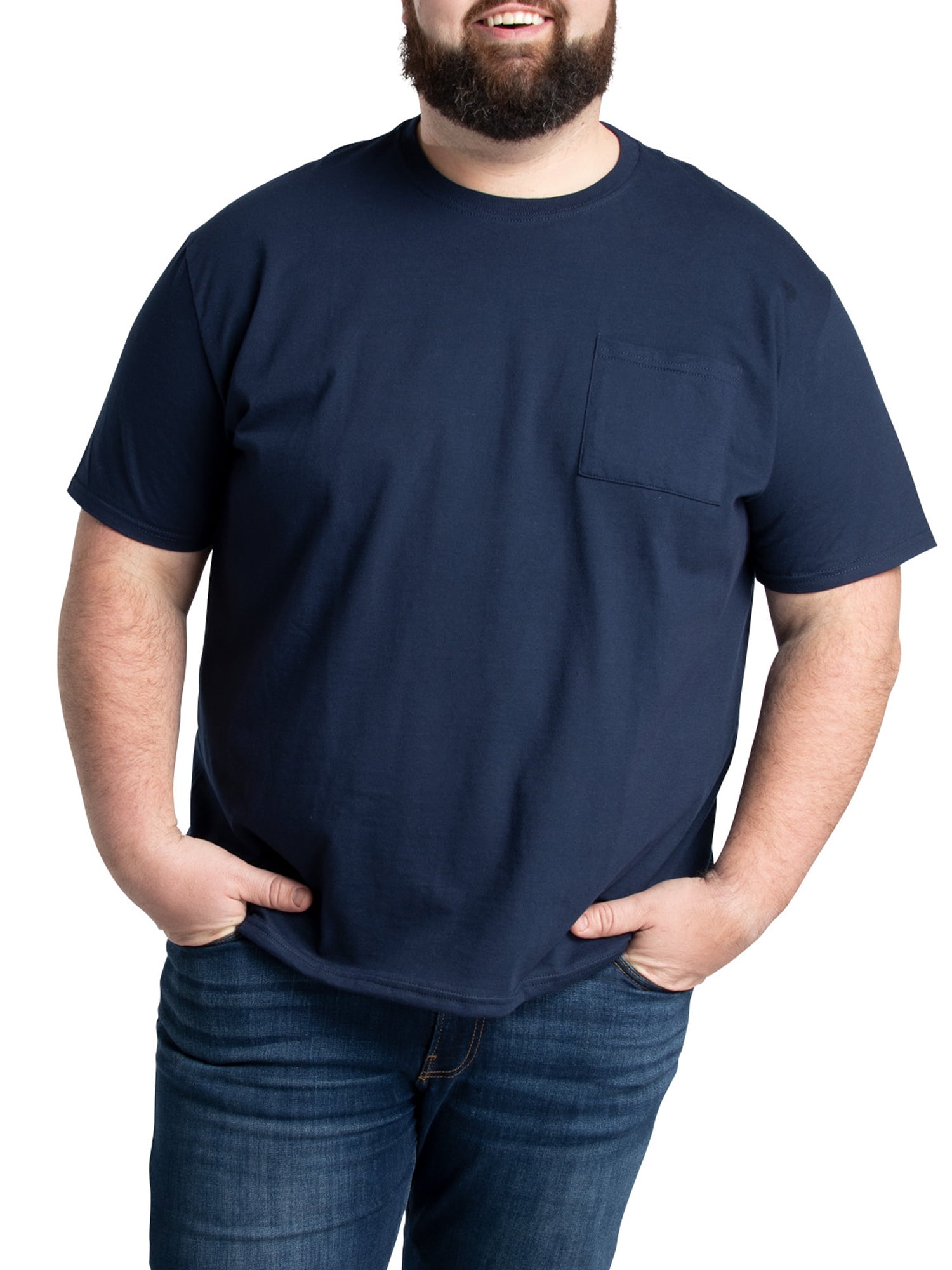 2xb T Shirts
 Fruit of the Loom Big Men s Eversoft Pocket T Shirt Sizes 2XB 4XB