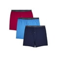 thumbnail image 1 of Fruit of the Loom Big Men's Knit Boxers, 3-Pack, 1 of 11