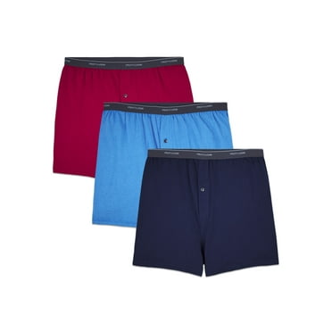 Fruit of the Loom Big Men's Knit Boxers, 3-Pack