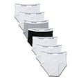 thumbnail image 1 of Fruit of the Loom Big Tag Free Cotton Briefs Assorted Colors, Boys  7 Pack  Wardrobe, Large, 1 of 5