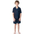 thumbnail image 1 of Fruit of the Loom Energize Boy's Lose Fit Short Sleeve Top & Short Pajama Sleep Set, Sizes 4/5-14/16, 1 of 12