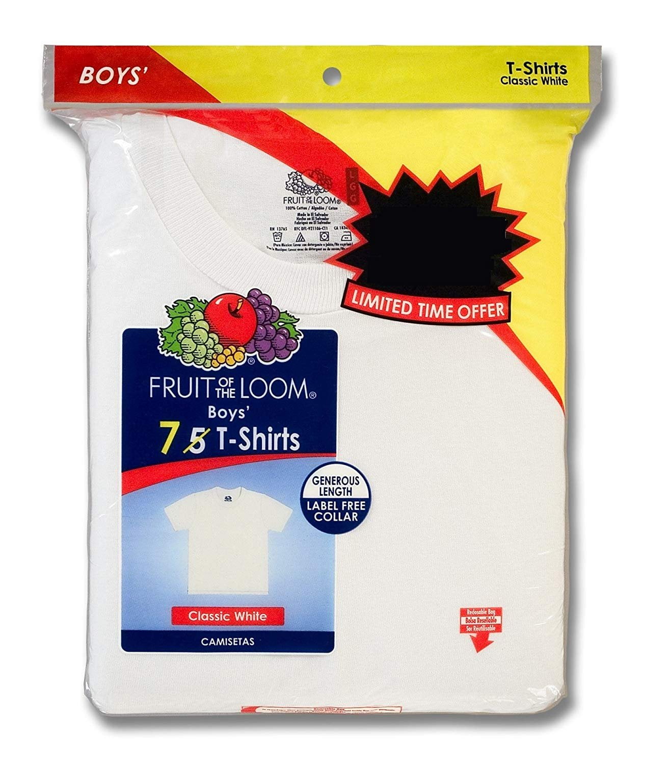 Fruit of the Loom Kinderen /Kinder Poly/ Katoen Piqué-Poloshirt Voor