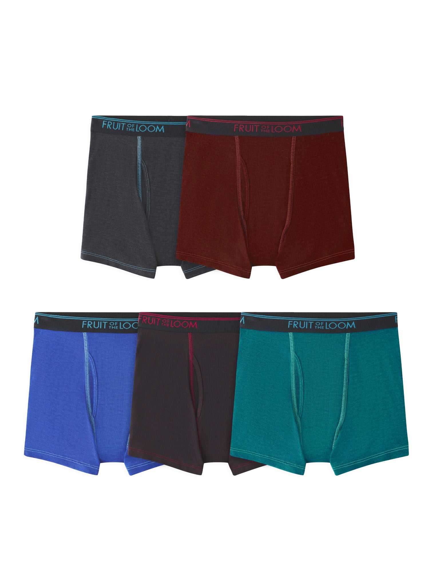 Fruit Of The Loom Boys 360 Stretch True Comfort Boxer Briefs 5 Pack fruit-of-the-loom-boys-360-stretch-true-comfort-boxer-briefs-5-pack