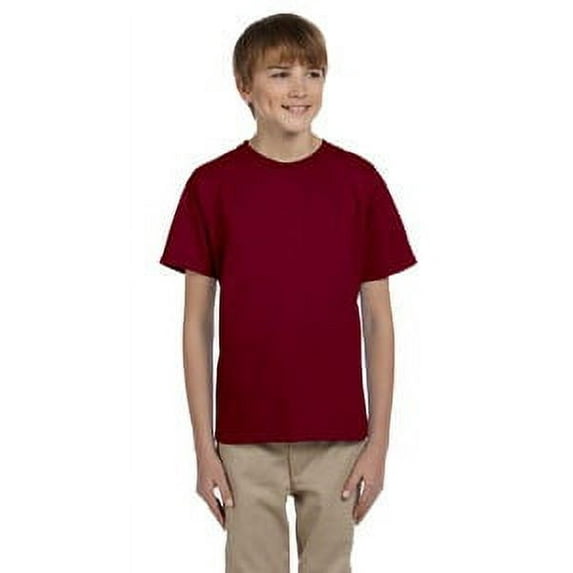 Fruit of the Loom Boys 4-12 HD Cotton Youth Tee