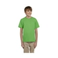 thumbnail image 1 of Fruit of the Loom Boys 4-12 Ribbed Collar Half-Sleeve T-Shirt, 1 of 1