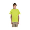thumbnail image 1 of Fruit of the Loom Boys 4-12 Ribbed Collar Half-Sleeve T-Shirt, 1 of 1