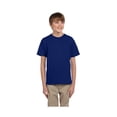 thumbnail image 1 of Fruit of the Loom Boys 4-12 Ribbed Collar Half-Sleeve T-Shirt, 1 of 1