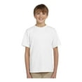 thumbnail image 1 of Fruit of the Loom Boys 4-12 Ribbed Collar Half-Sleeve T-Shirt, 1 of 1