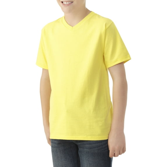 Fruit of the Loom Boys 4-18 Short Sleeve V-Neck T Shirt