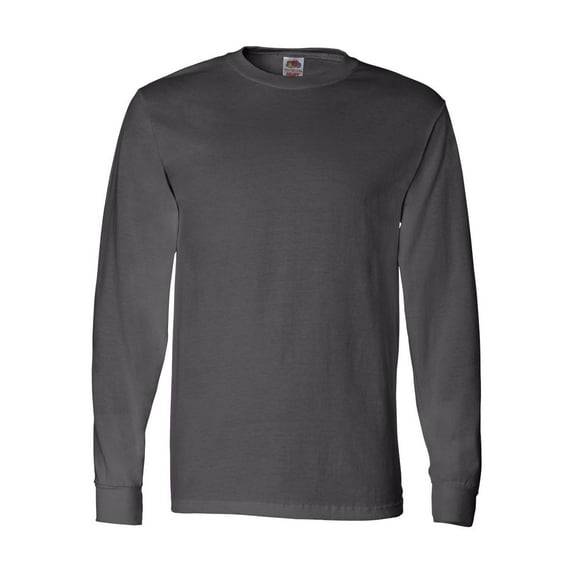 Fruit of the Loom Boys 6-20 HD Cotton Long Sleeve T-Shirt