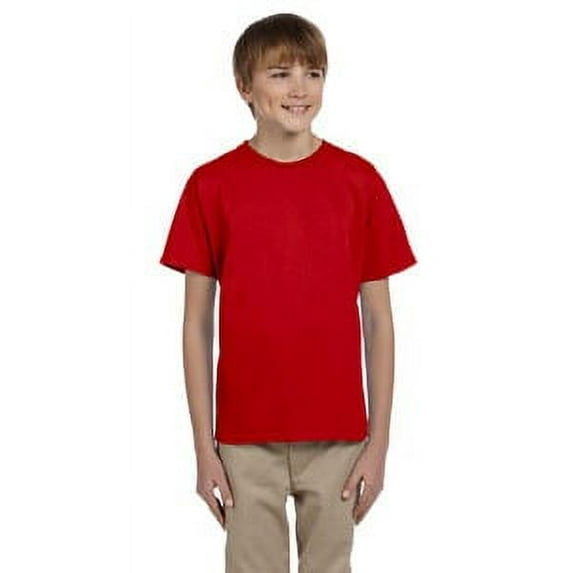 Fruit of the Loom Boys 6-20 HD Cotton Short Sleeve T-Shirt