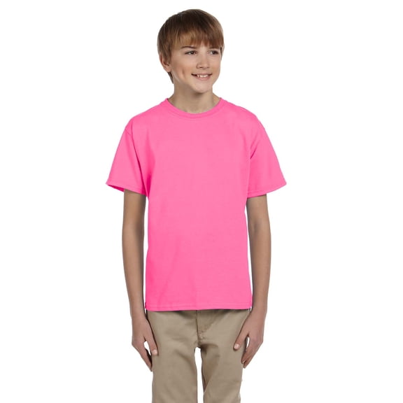 Fruit of the Loom Boys 6-20 HD Cotton Short Sleeve T-Shirt