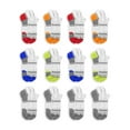 thumbnail image 1 of Fruit of the Loom Boys Active Low Cut Socks, 12 Pack, 1 of 5