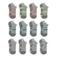 thumbnail image 1 of Fruit of the Loom Boys Active No Show Socks,12 Pack, 1 of 5