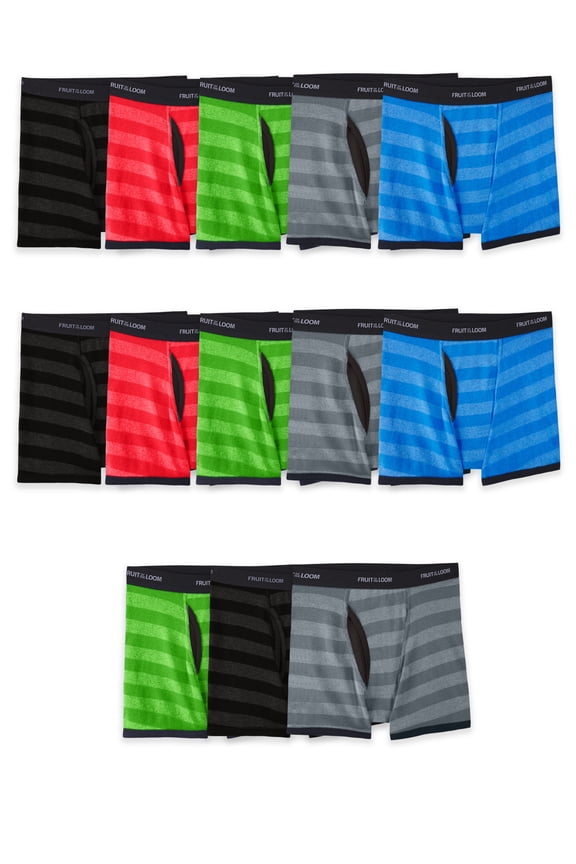 Boys' CoolZone Boxer Briefs, 10+3 Bonus Pack