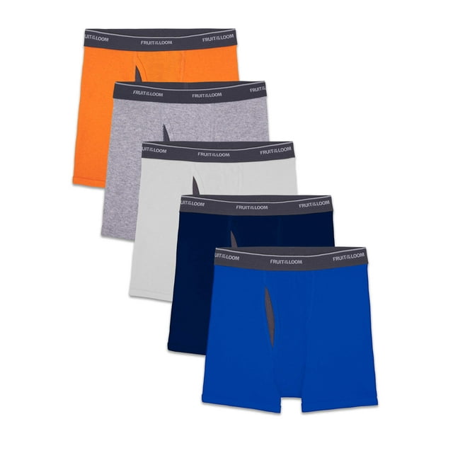 Fruit of the Loom Boys' CoolZone Boxer Briefs, 5 Pack