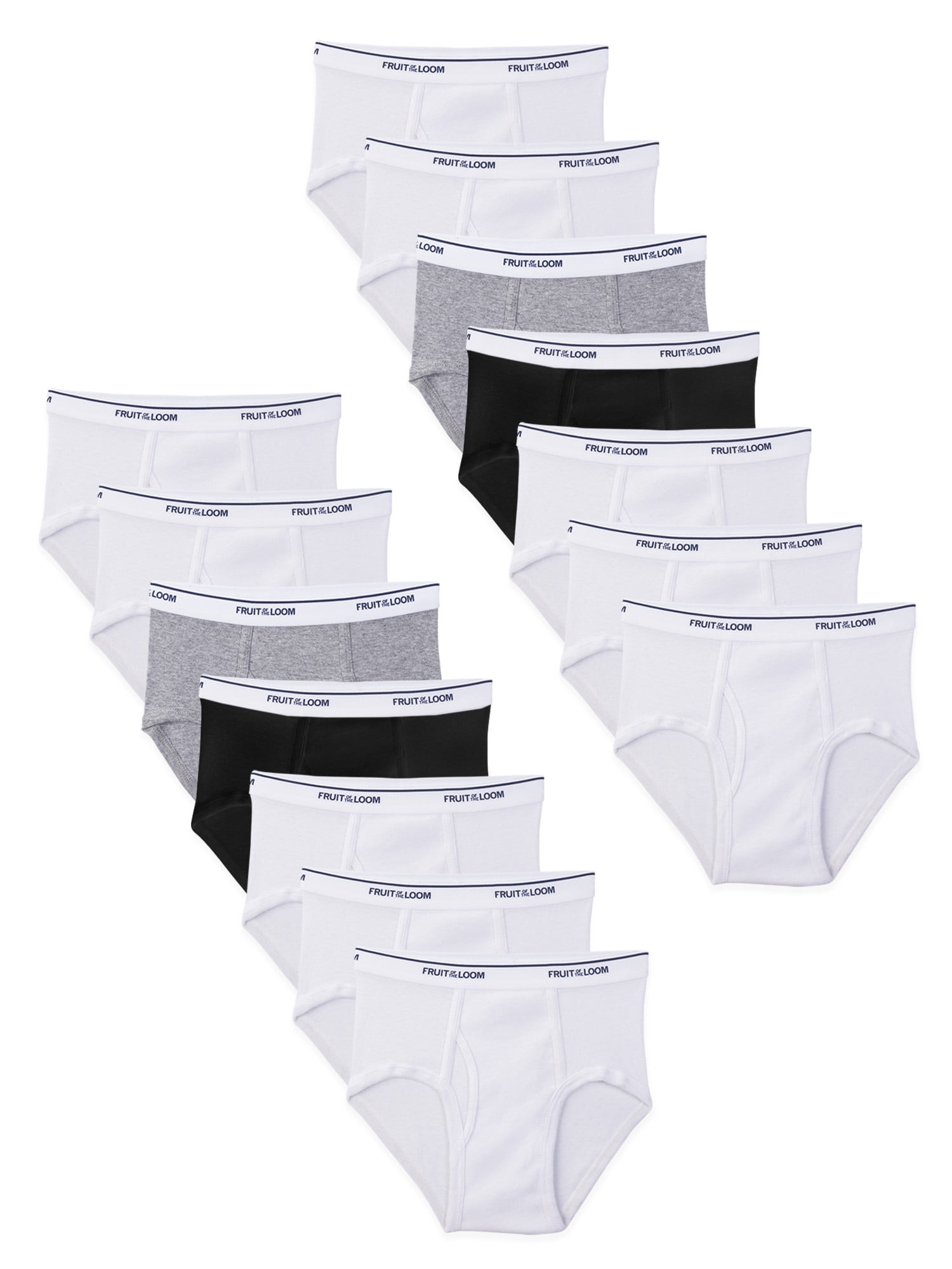 Brandclub - Fruit of the Loom Boys' EverSoft Cotton Briefs, 14 Pack ...