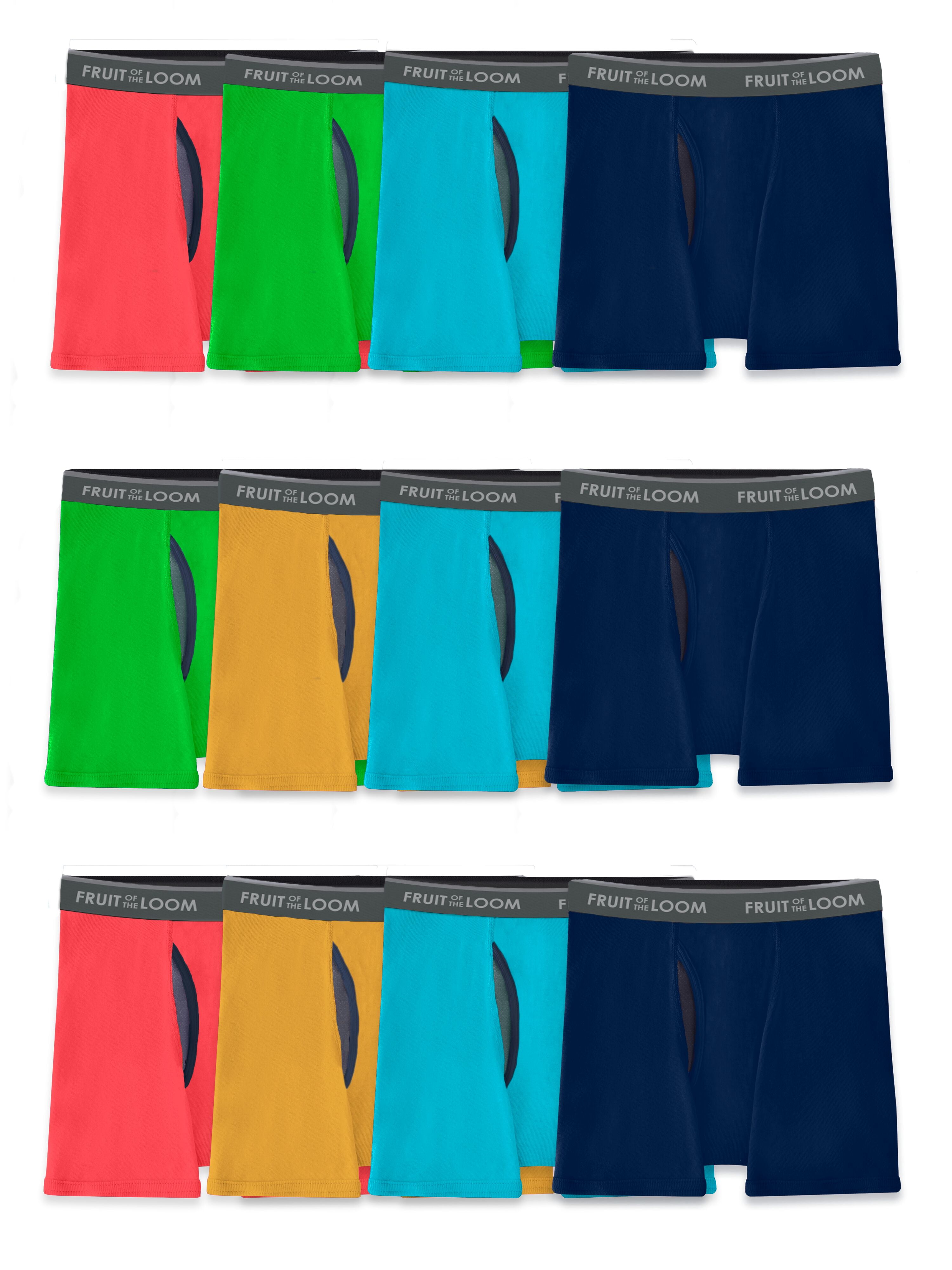 Fruit of the Loom Boys Eversoft CoolZone Boxer Briefs, 10+2 Bonus