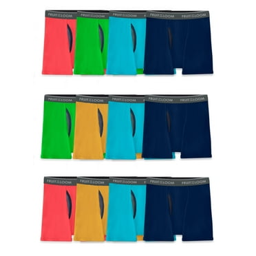 Fruit of the Loom Boys Eversoft CoolZone Boxer Briefs, 10+2 Bonus Pack, Sizes S-XL