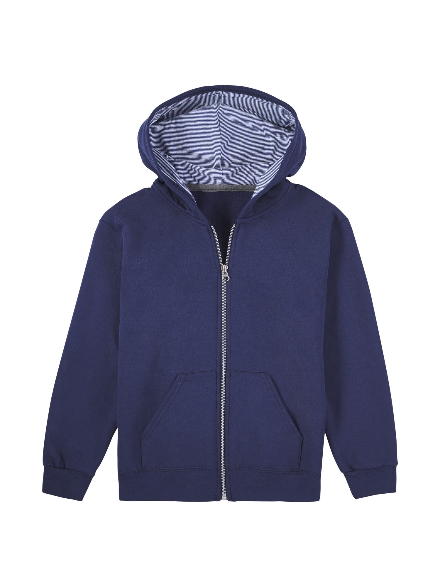 Fruit of the Loom Boys Fleece Full Zip Hoodie Sweatshirt Walmart