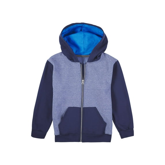 Fruit of the Loom Boys Fleece Full Zip Hoodie Sweatshirt