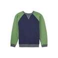 thumbnail image 1 of Fruit of the Loom Boys Fleece Raglan Crew Neck Sweatshirt, 1 of 4