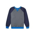 thumbnail image 1 of Fruit of the Loom Boys Fleece Raglan Crew Neck Sweatshirt, 1 of 5