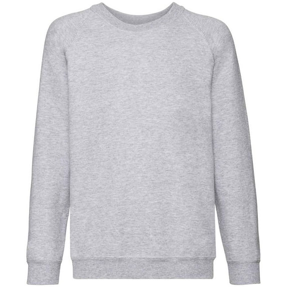 Fruit of the Loom Boys/Girls Classic Raglan Sweatshirt