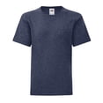 thumbnail image 1 of Fruit of the Loom Boys/Girls Iconic Heather T-Shirt, 1 of 4
