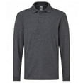thumbnail image 1 of Fruit of the Loom Boys/Girls Long Sleeve Pique Polo Shirt, 1 of 4