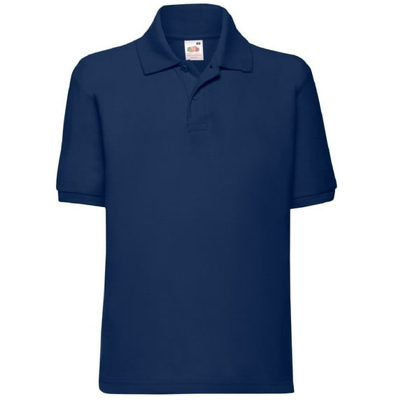 Fruit of the Loom Boys/Girls Pique Short-Sleeved Polo Shirt