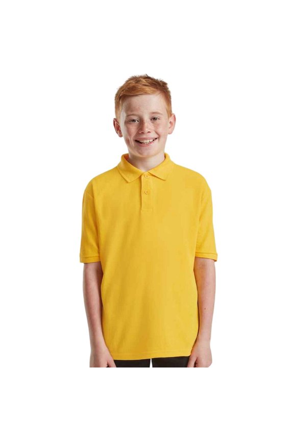 Boys/Girls Poly/Cotton Pique Polo Shirt