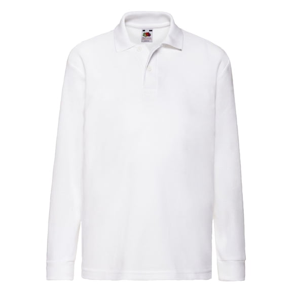Fruit of the Loom Boys/Girls Polycotton Pique Polo Shirt