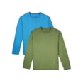 thumbnail image 1 of Fruit of the Loom Boys Long Sleeve T-Shirts, 2 Pack, 1 of 5