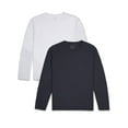 thumbnail image 1 of Fruit of the Loom Boys Long Sleeve T-Shirts, 2 Pack, 1 of 5