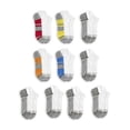 thumbnail image 1 of Fruit of the Loom Boys' S-L Flat Knit No Show Socks 10 Pack, 1 of 4