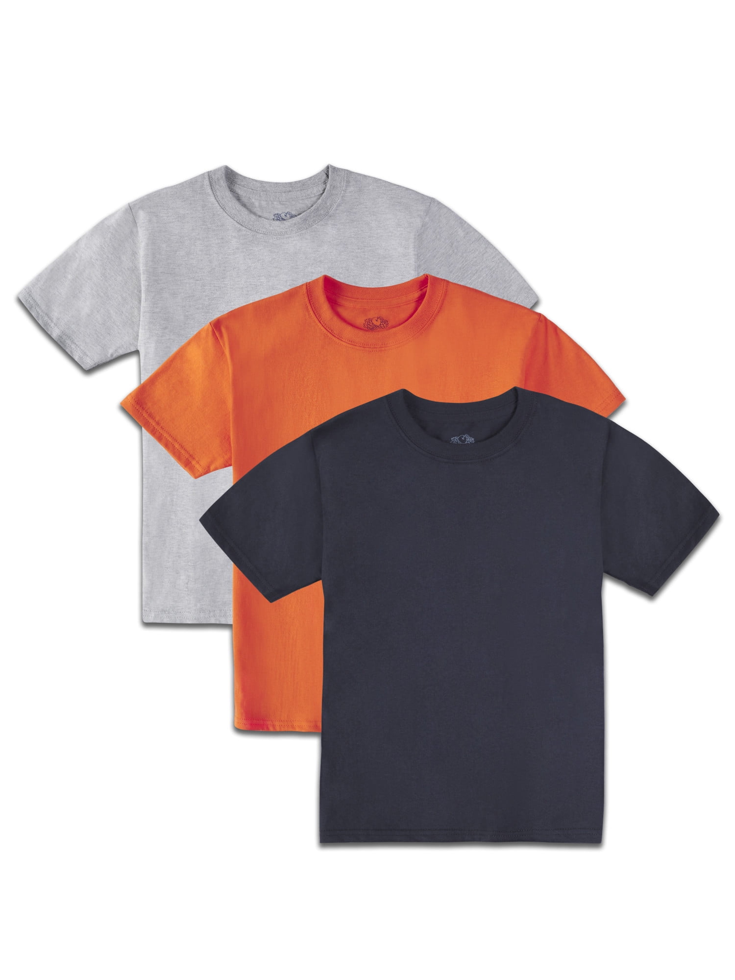 Fruit Of The Loom Boys' Short Sleeve T-Shirts 3 Pack - Soft Crewneck Tees, Assorted Colors, Tagless Comfort - View #6