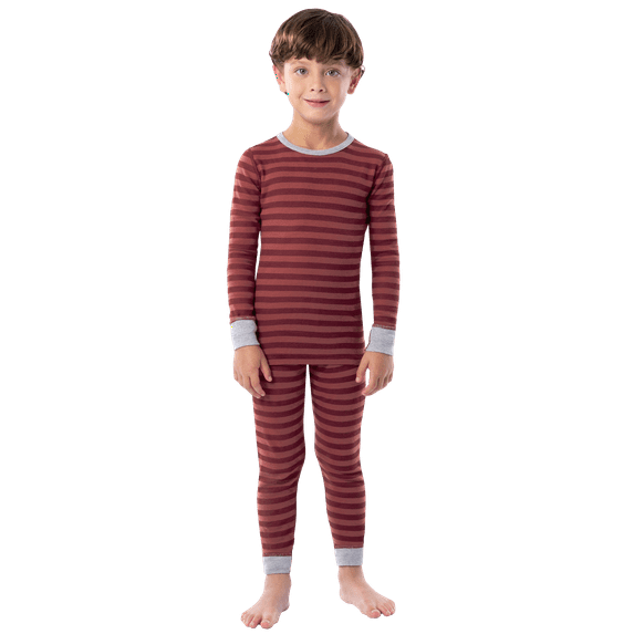 Fruit of the Loom Boys Snug Fit 100% Cotton Pajama Sets, 4-Pack, Sizes 4-12
