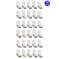 thumbnail image 1 of Fruit of the Loom Boys Socks, 30 Pack Crew Durable Cushion (Little Boys & Big Boys), 1 of 3
