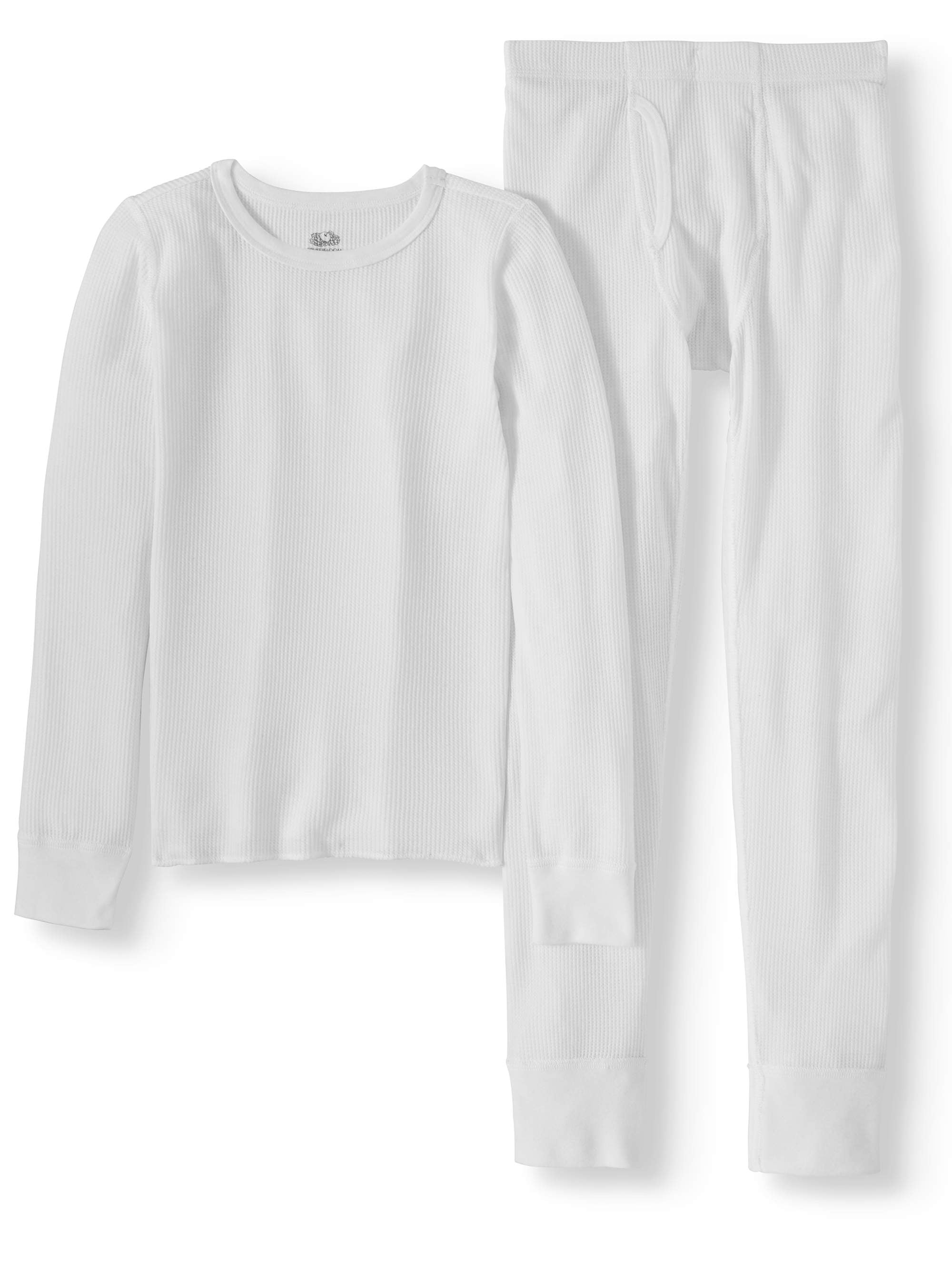 Fruit of the Loom Boys Soft Waffle Thermal Underwear Set (Little Boy & Big Boy)