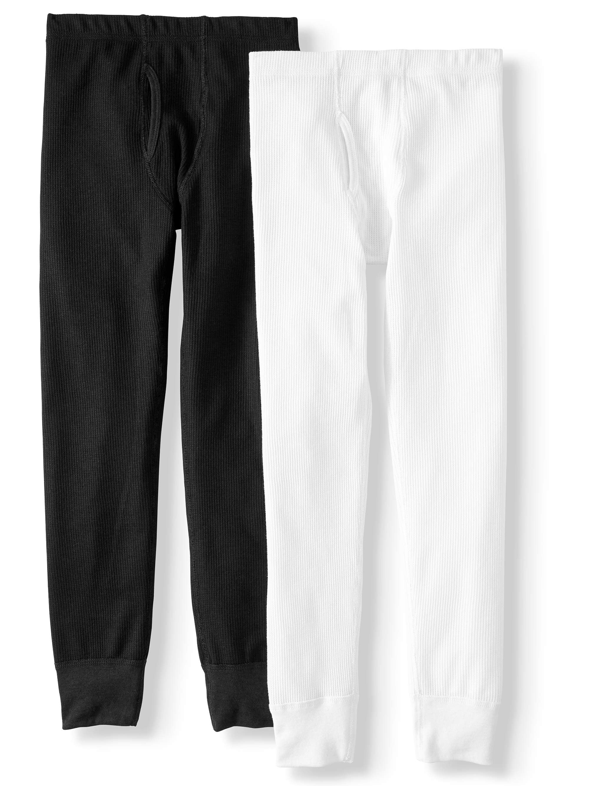Fruit of the Loom Boys Thermal Pants Super Soft Mini Waffle Thermal