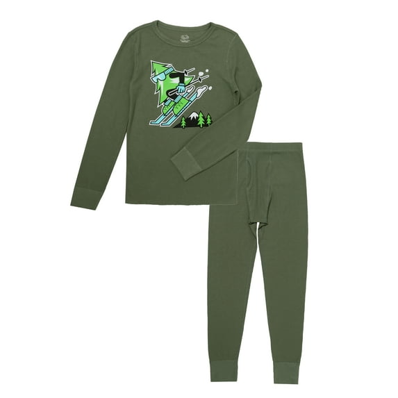 Fruit of the Loom Boys Thermals, Waffle Thermal Set Sizes 4/5 - 18