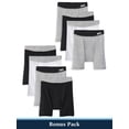 thumbnail image 1 of Fruit of the Loom Boys Underwear, 5+3 Bonus Pack Cotton Boxer Brief (Little Boys & Big Boys), 1 of 5
