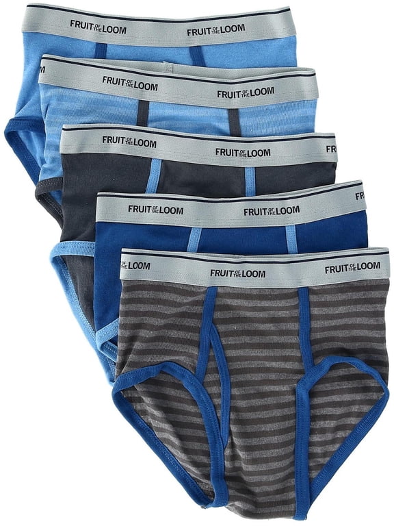 Boys Underwear, 5 Pack Fashion Briefs (Little Boys & Big Boys)