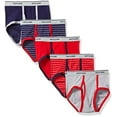 thumbnail image 1 of Fruit of the Loom Boys Underwear, 5 Pack Fashion Briefs (Little Boys & Big Boys), 1 of 2