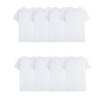 thumbnail image 1 of Fruit of the Loom Boys' White Crew Undershirts, 5+3 Bonus Pack, 1 of 6