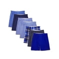 thumbnail image 1 of Fruit of the Loom Boys' Woven Boxers, 7 Pack, Sizes S-XL, 1 of 10