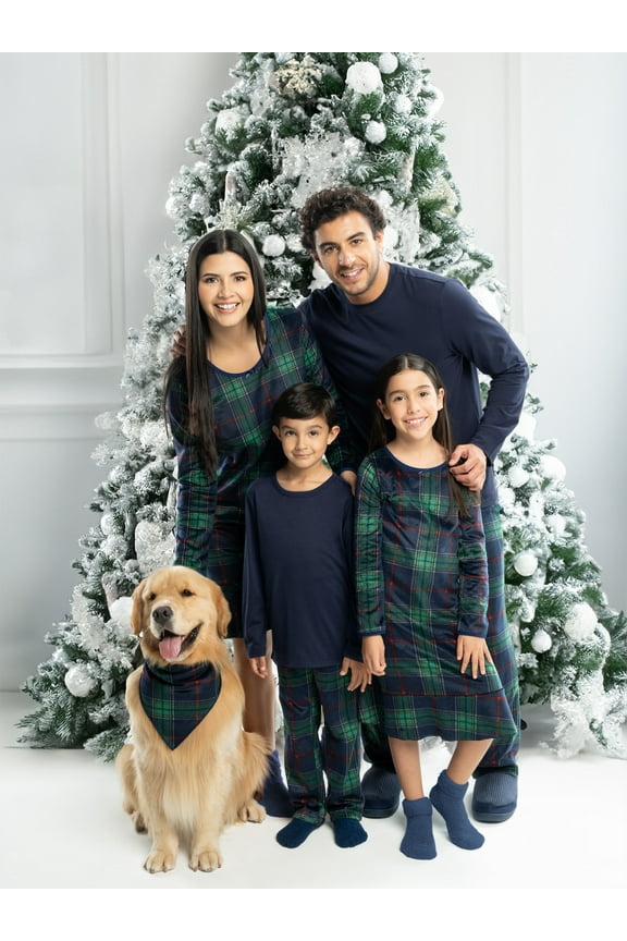 Christmas Holiday Family Matching Fleece Pajama Sleep Sets, Sizes XS-3XL