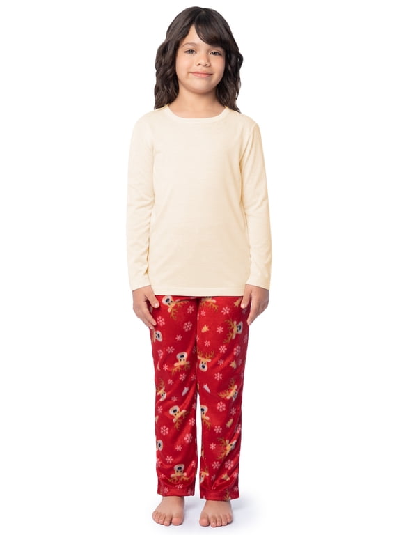 Christmas Holiday Family Matching Fleece Pajama Sleep Sets, Sizes XS-3XL