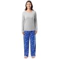 thumbnail image 1 of Fruit of the Loom Christmas Holiday Family Matching Fleece Pajama Sleep Sets, Sizes XS-3XL, 1 of 12